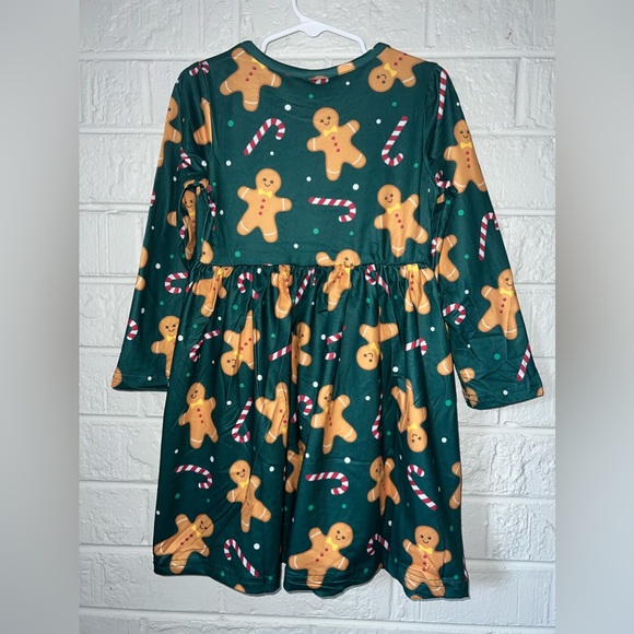 Merry Christmas 🎄 NWOT girls dress 4-5 years - Picture 6 of 8